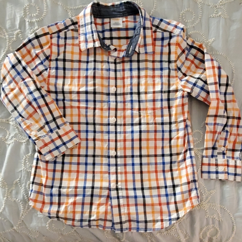 Gymboree small 5-6 button down